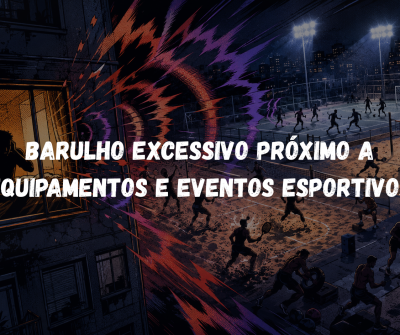 CabeçalhoBARULHO EXCESSIVO PRÓXIMO A EQUIPAMENTOS E EVENTOS ESPORTIVOS